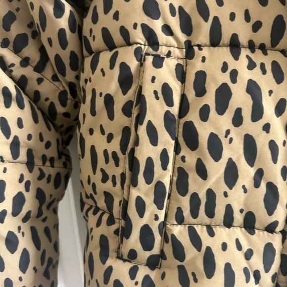 Crewcuts Leopard Print Coat 4-5 - Picture 3 of 9